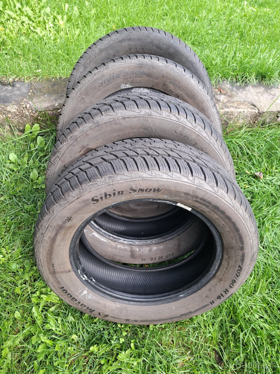 Zimne pneu 205/60 r16 matador