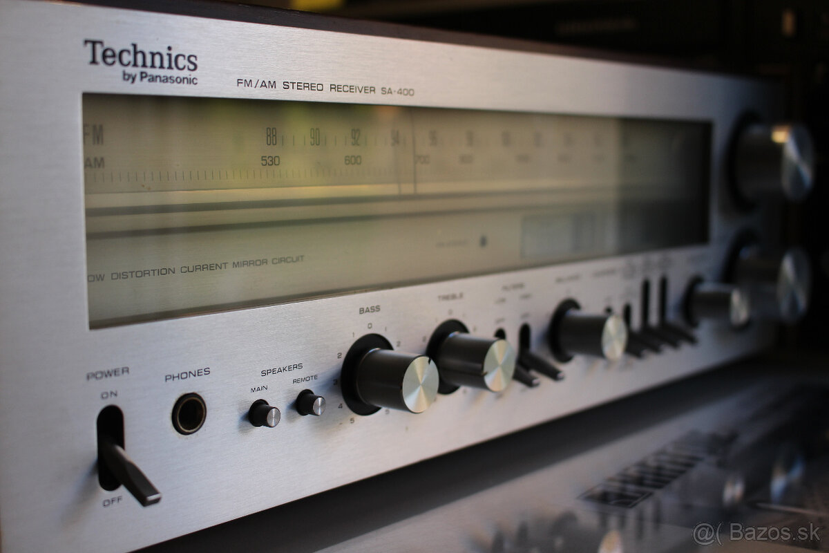 Predám: TECHNICS SA-400 VINTAGE Receiver