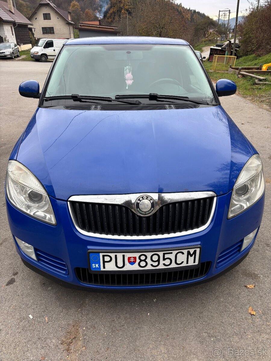 Predam Fabia II 2008 1.4 tdi greenline 59kw modra