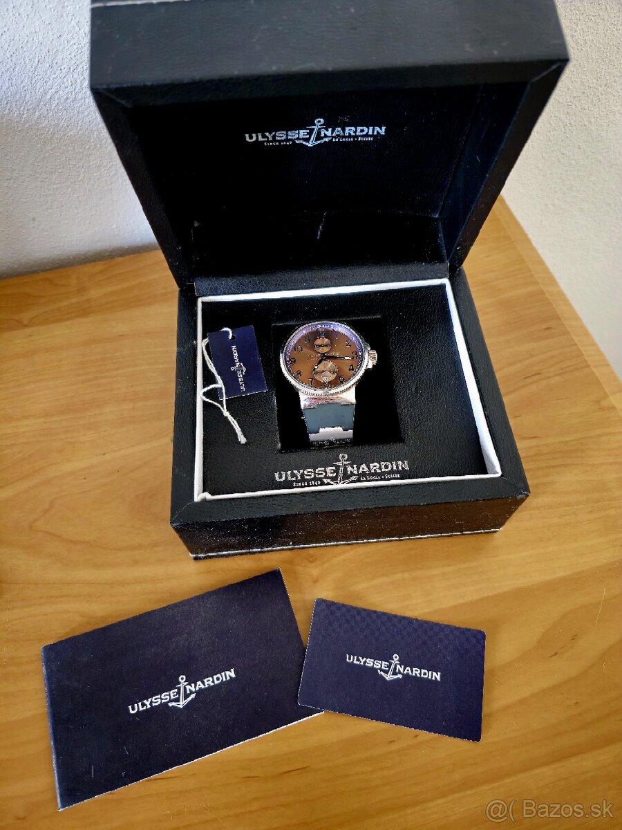 Ulysse Nardin platinum pánske hodinky