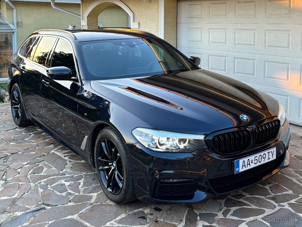 BMW 520d, G31, M Pack., Carbon Black, 138.000km, Odpočet DPH