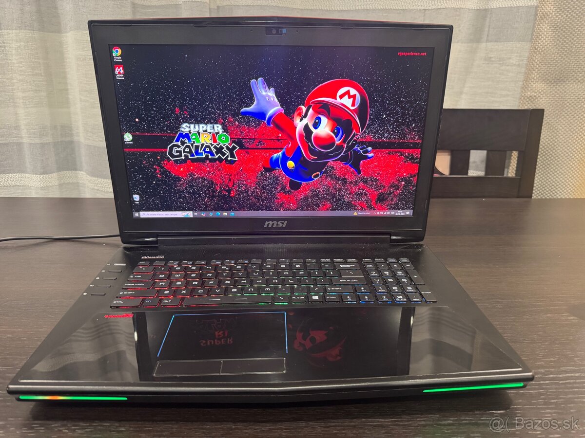 Herný notebook MSI GT72VR Dominator Pro her