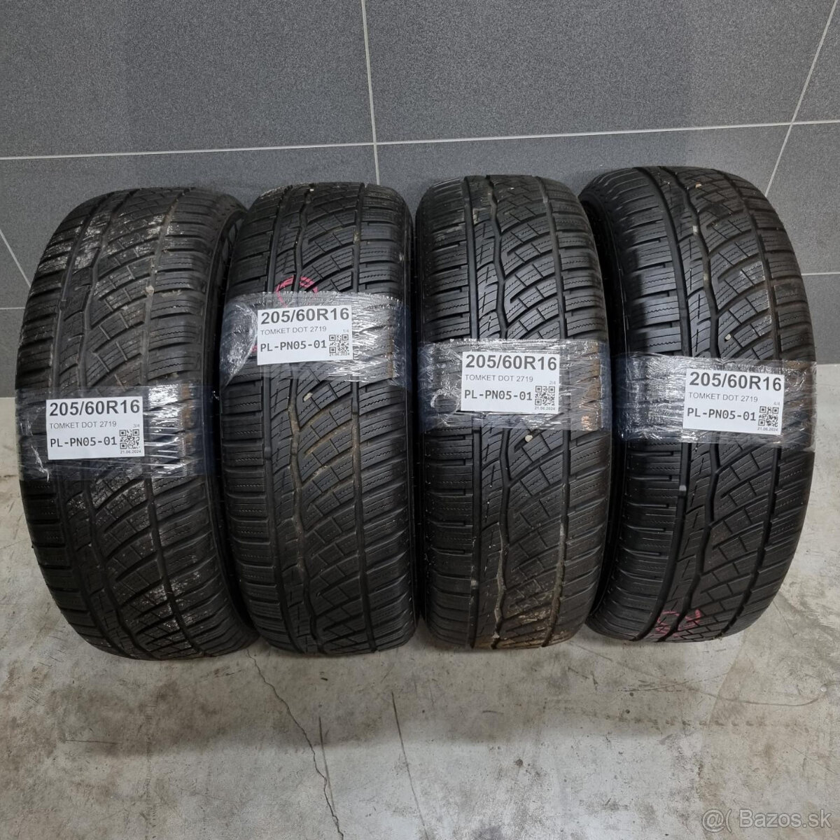 Letné pneumatiky 205/60 R16 TOMKET DOT2719