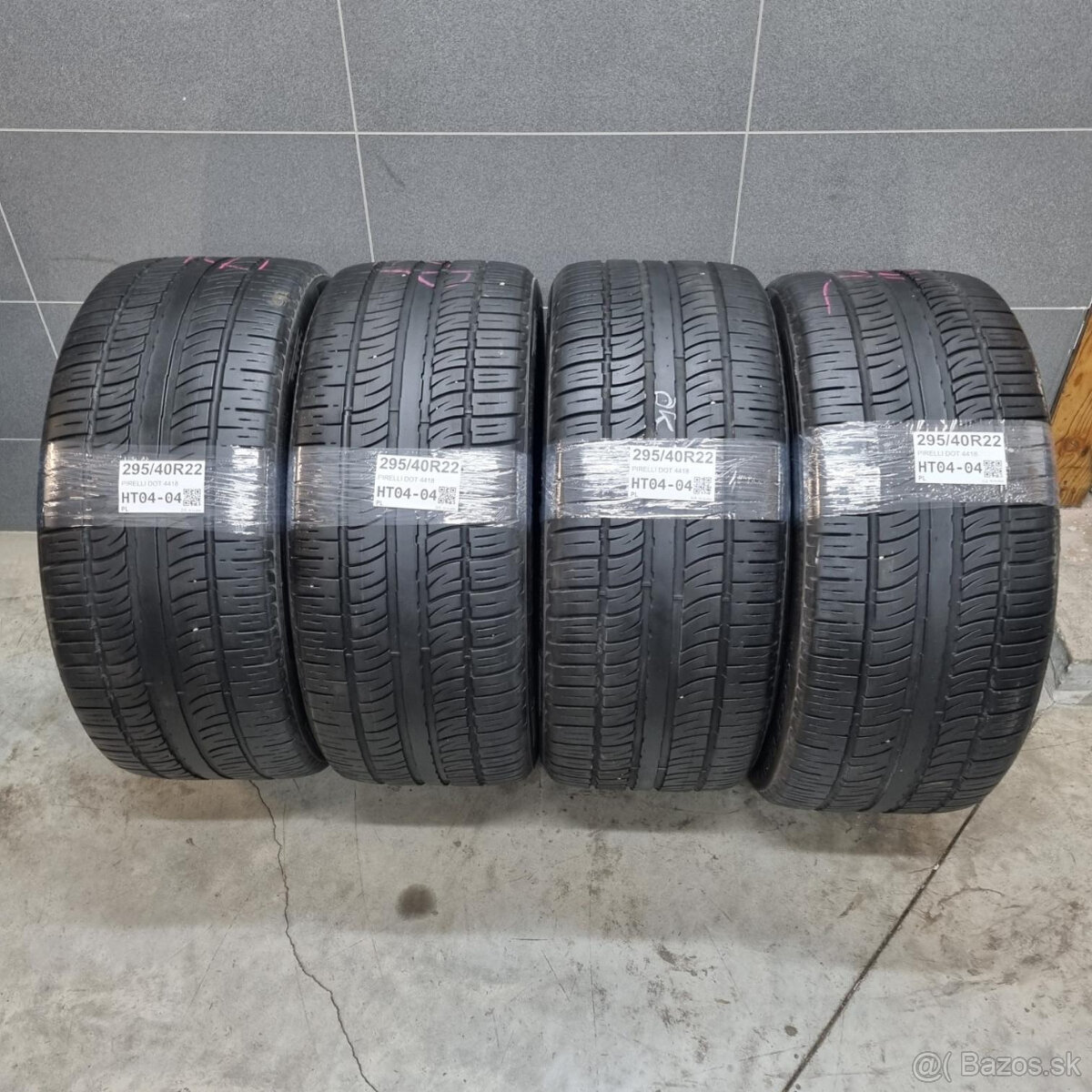 Letné pneumatiky 295/40 R22 PIRELLI DOT4418