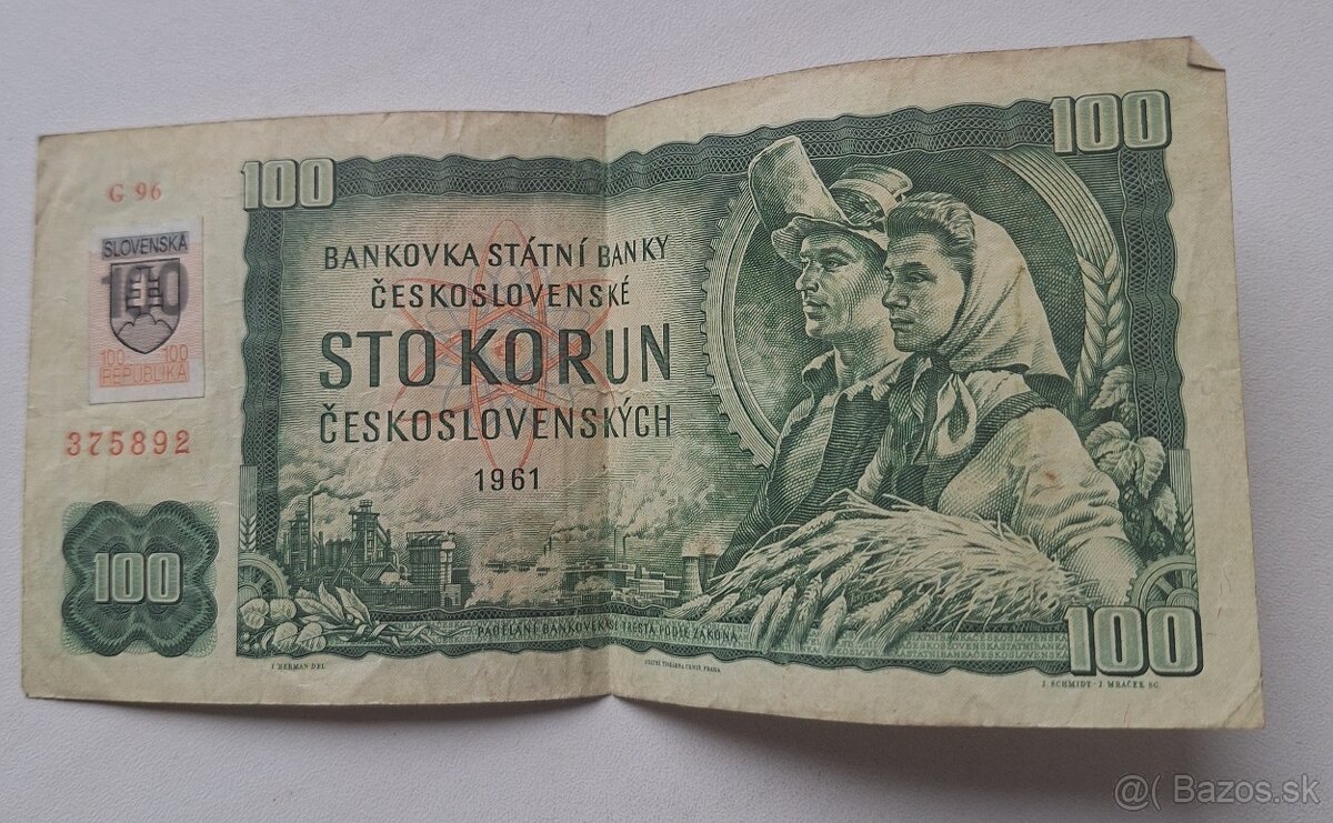 Československá 100 a slovenská 200