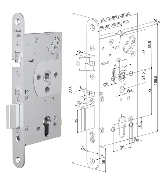 Elektronicky zamok Assa Abloy