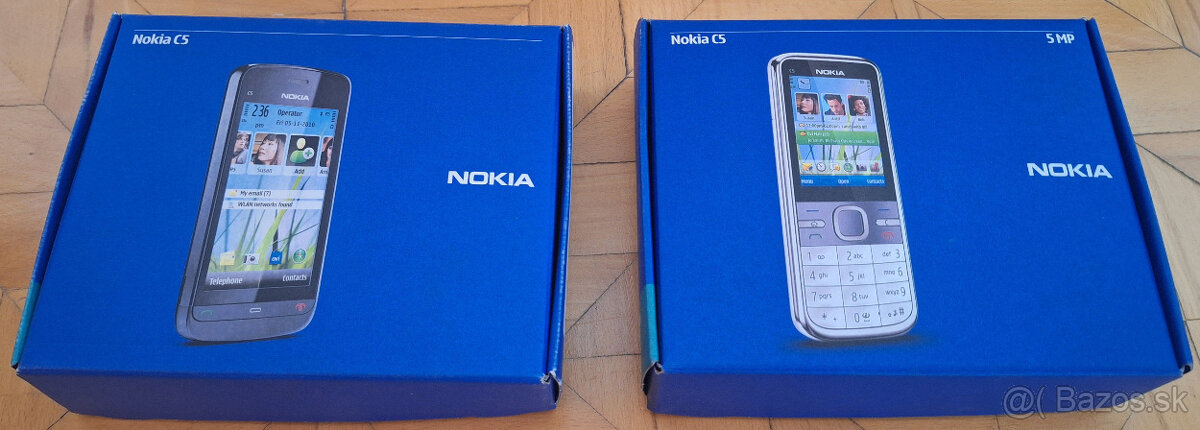 Krabice 2ks od Nokia C5-00 a C5-03