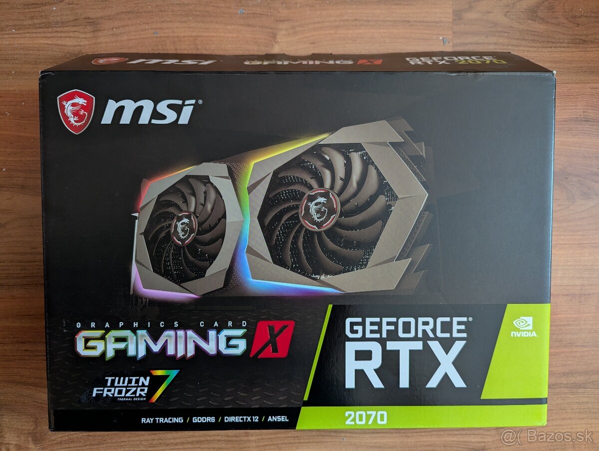 Nvidia GeForce RTX 2070 MSI Gaming X TwinFrozr