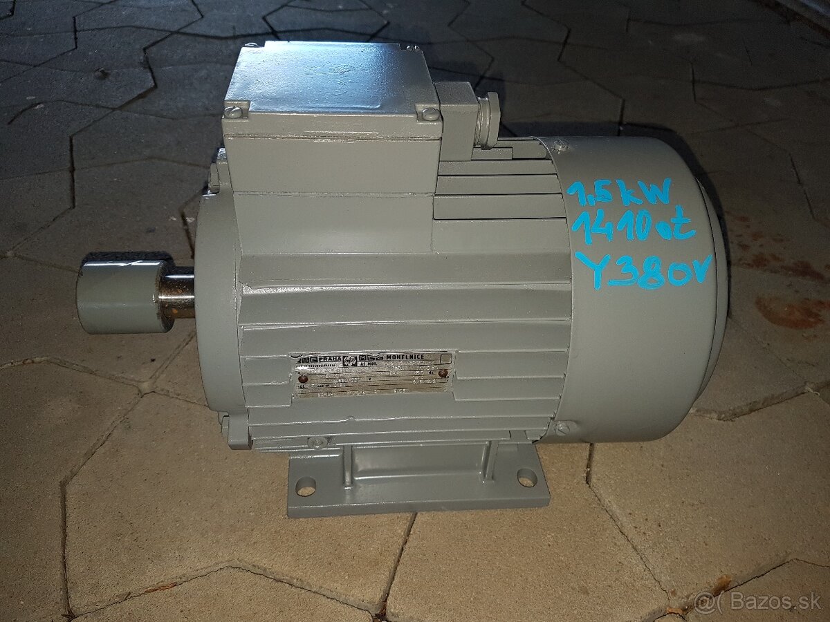 Predám el.motor na čerpadlo Sigma Darling 1,5kW 1410ot