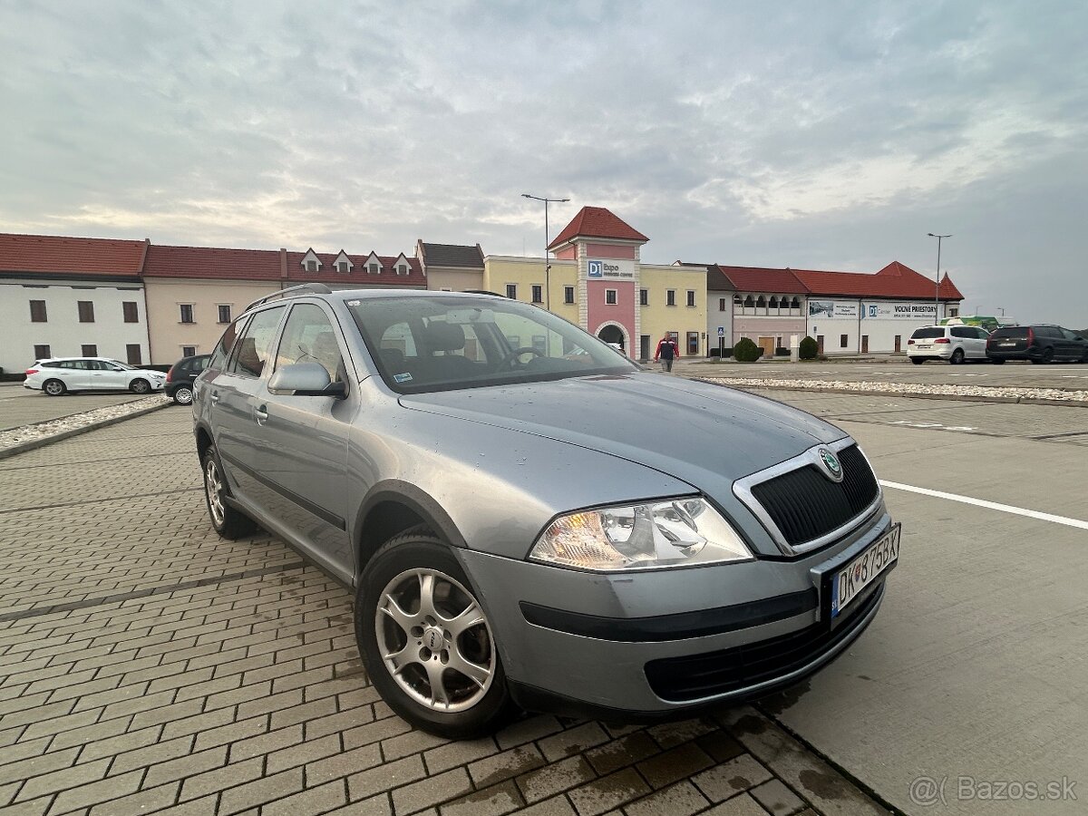 Škoda Octavia II 1.9tdi 77kw 4x4 6st ťažné