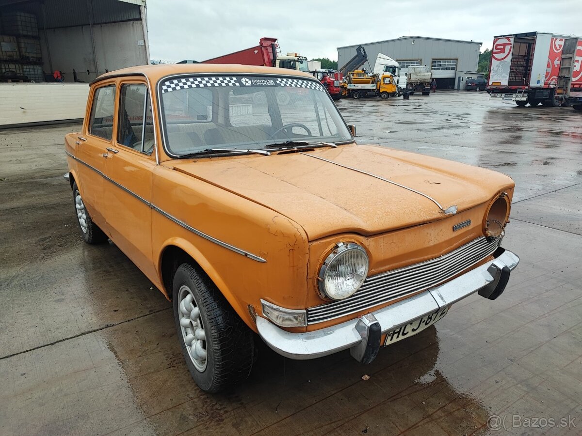 Simca 1000 rv 1974 940ccm s TP