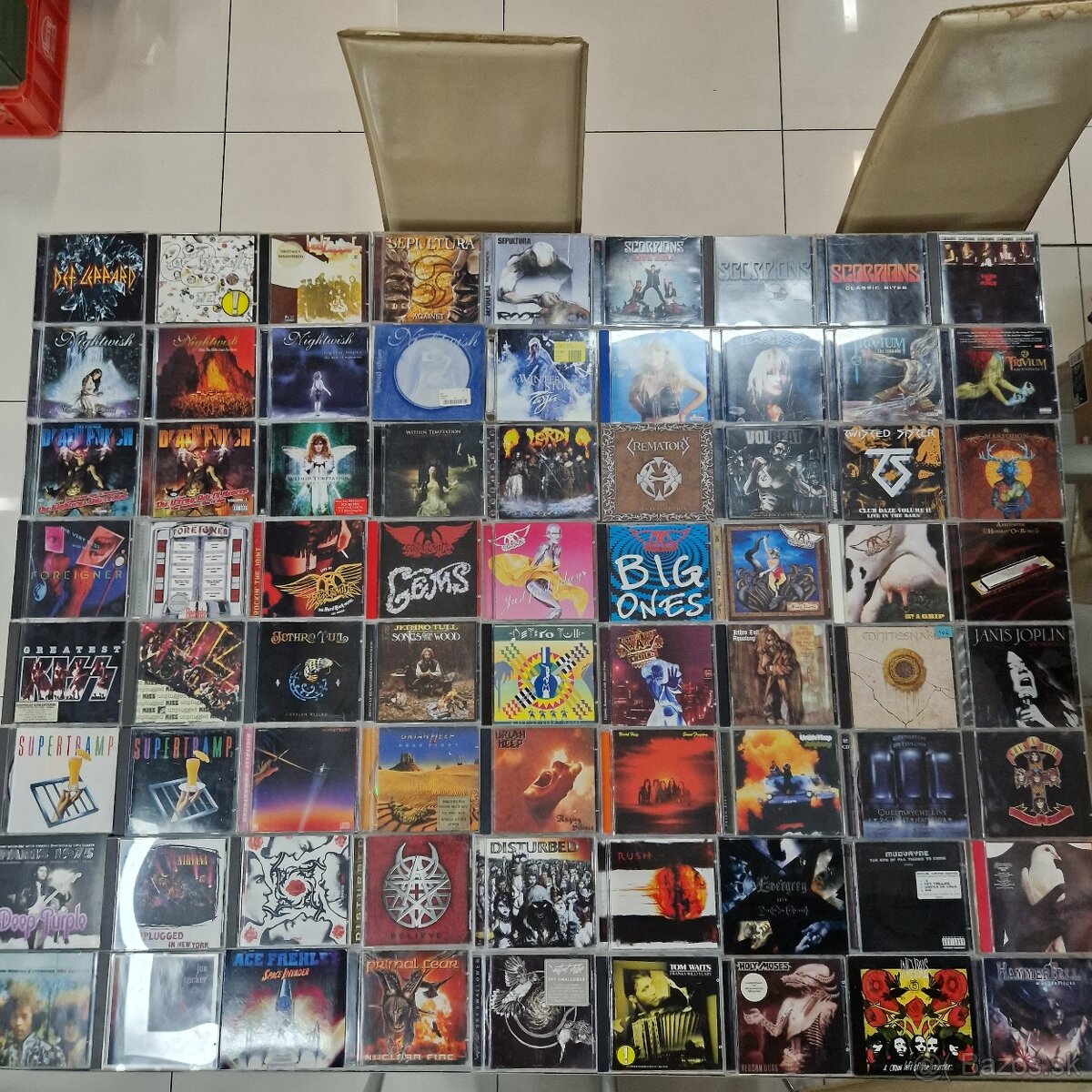 CD-čka...DEF LEPPARD,LED ZEPPELIN,SEPULTURA,SCORPIONS...