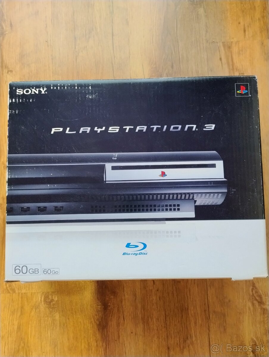 Playstation 3 60GB PAL kompletka (JEDNOROZEC)