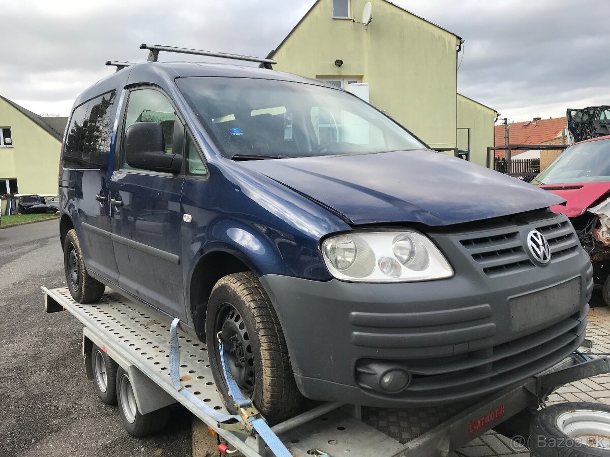 predam/rozpredam VW Caddy LIFE 2K 1,9 TDI BLS JCS