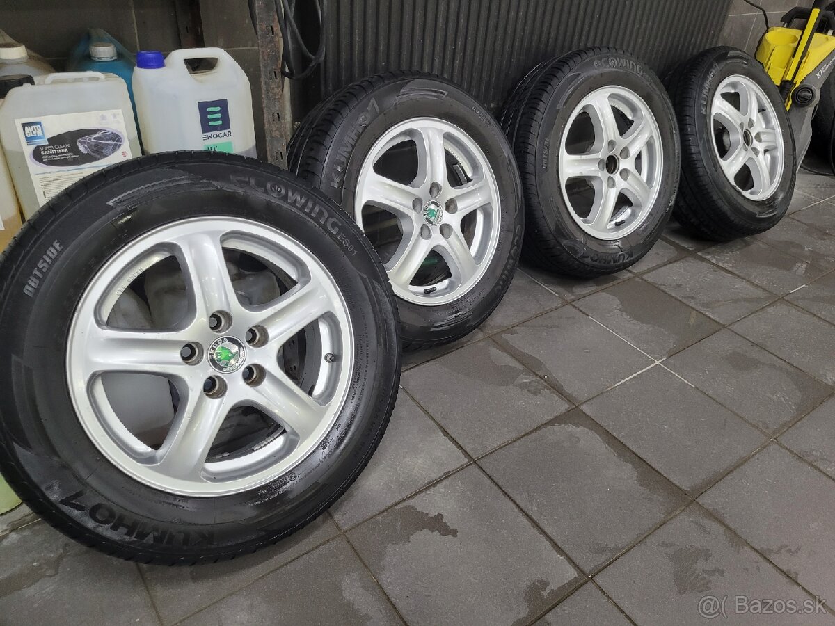 5x100 r15  195/65 r15 letné