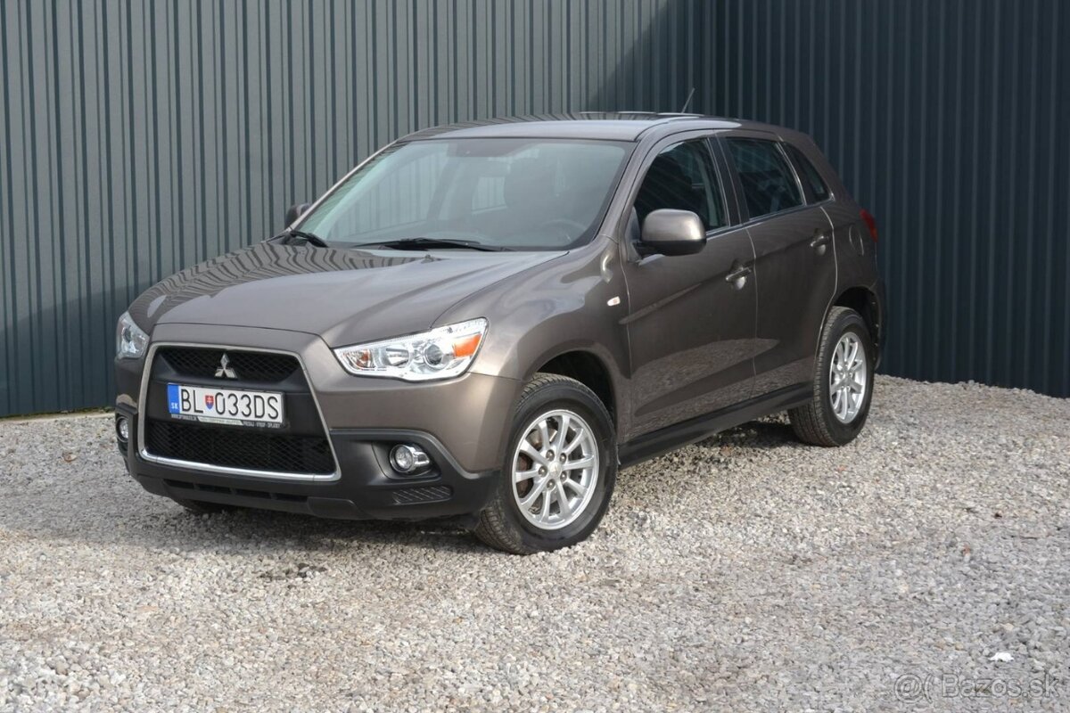 Mitsubishi ASX 1.8 DI-D, SR voz, 1. majiteľ, 4x4