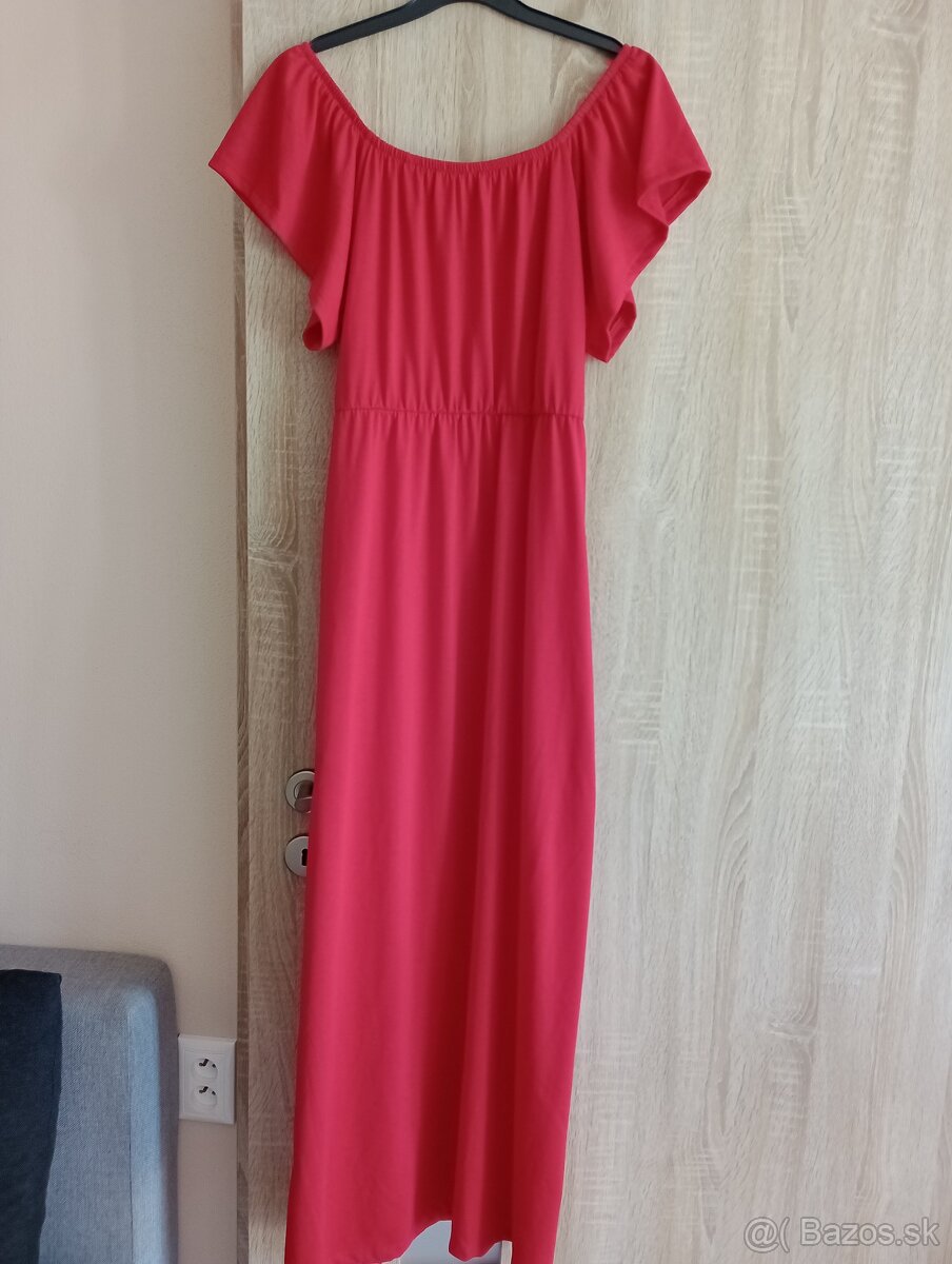 Červené carmen šaty