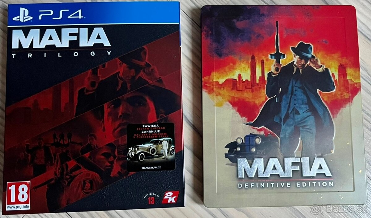 Mafia Trilogy + Steelbook - PS4