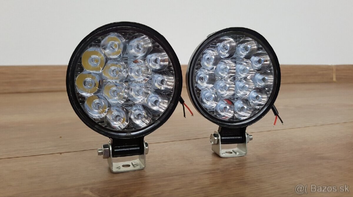 LED SVETLA OKRUHLE - 2ks - 42W