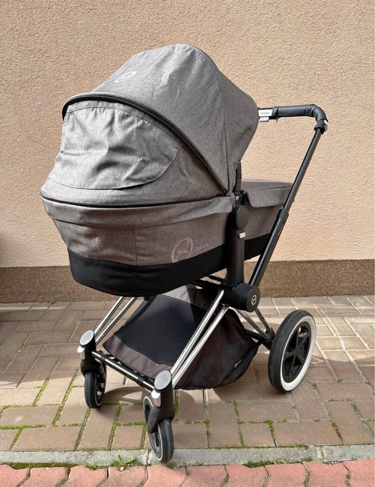 Cybex Priam 2018-vajíčko+vanička+športová časť+isofix+príslu