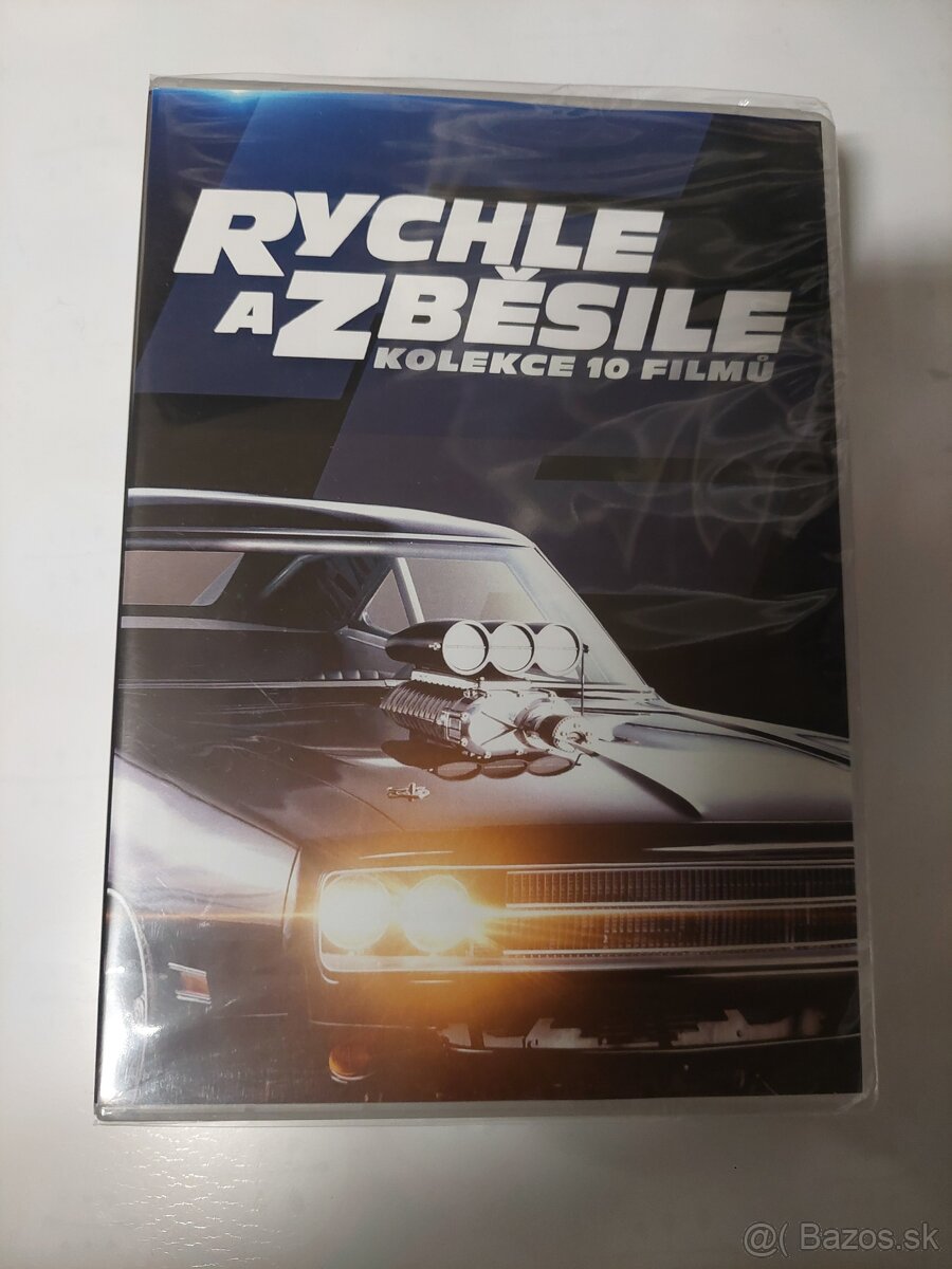 DVD Rýchle a zbesilo komplet 10xdvd