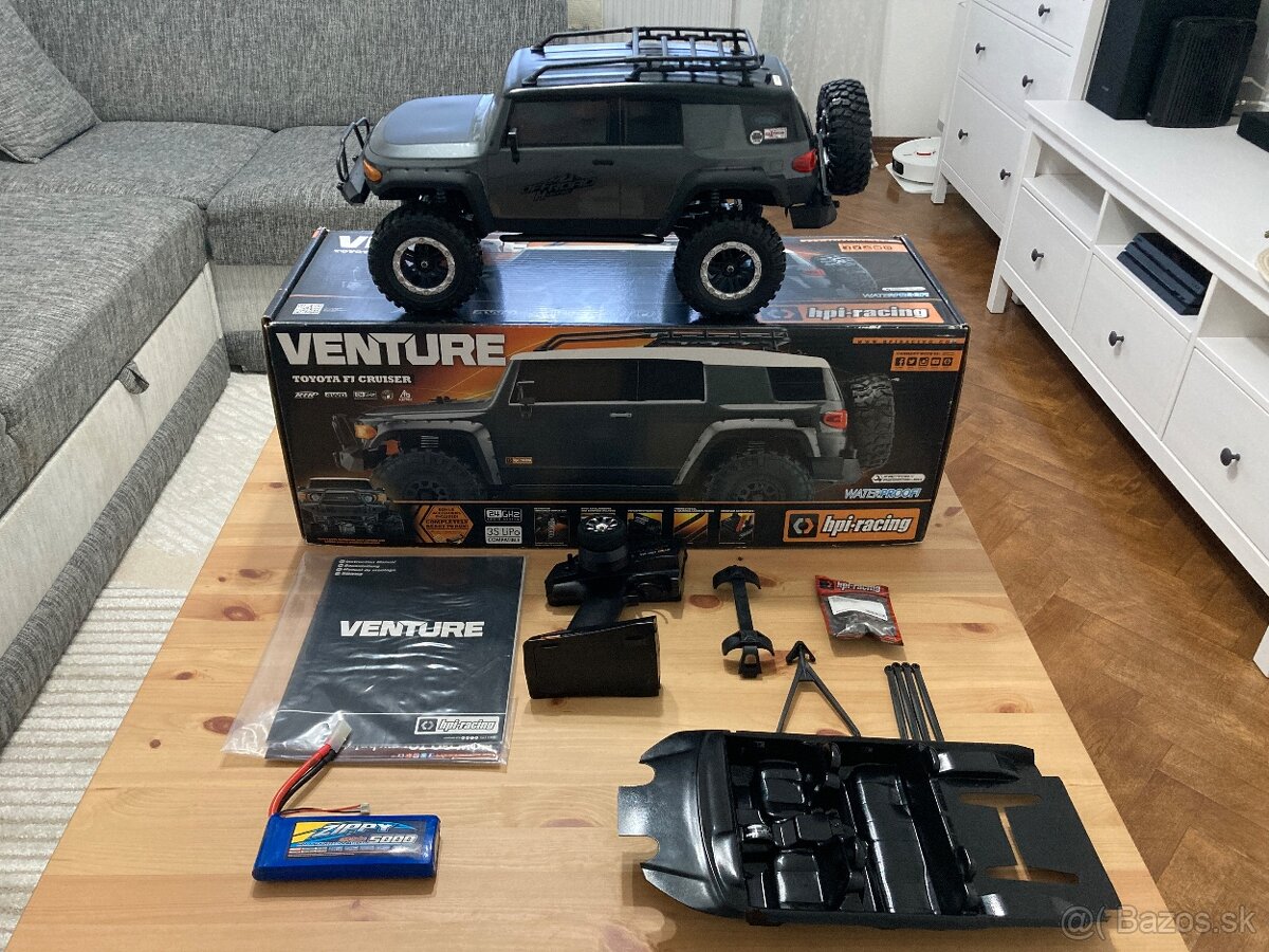 Toyota FJ Cruiser TRX4 portály HPI racing