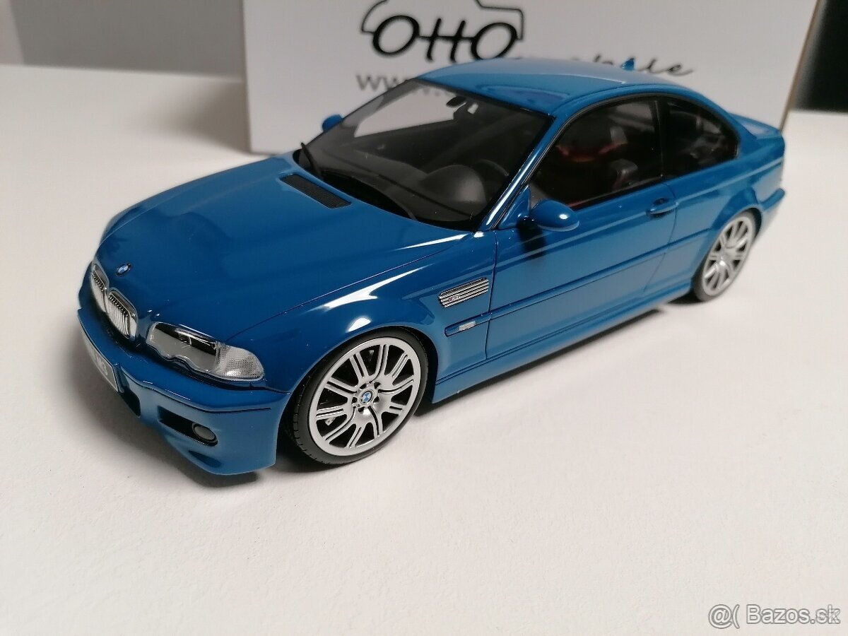 Prodám model BMW M3 E46 blue Ottomobile