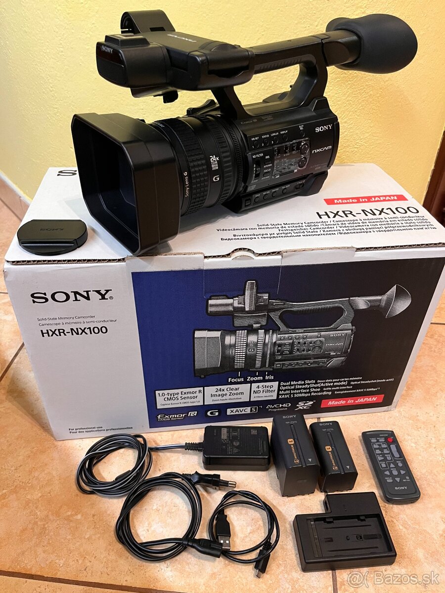 Kamera Sony HXR-NX100