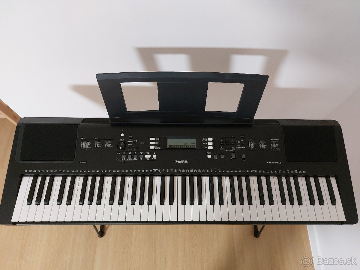 Predám Klávesy Yamaha PSR-EW310