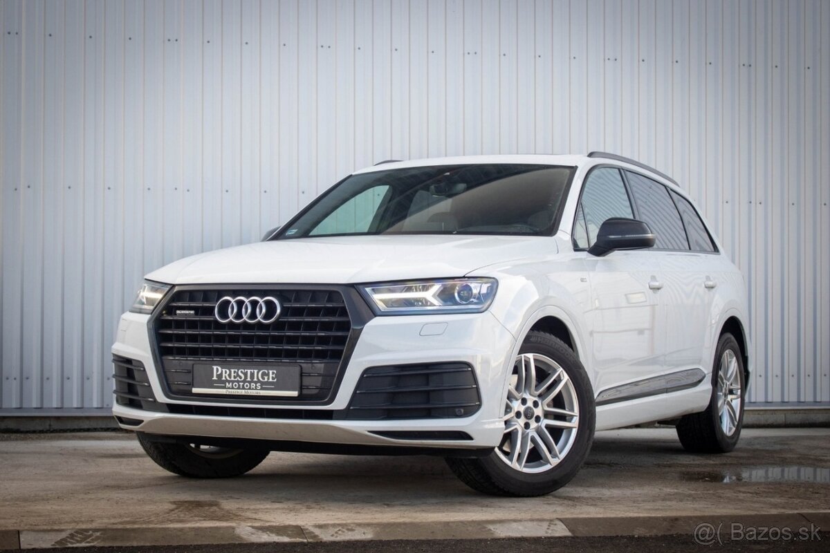 AUDI Q7 3.0 TDI 200kW QUATTRO S-LINE 2017 Odpočet DPH