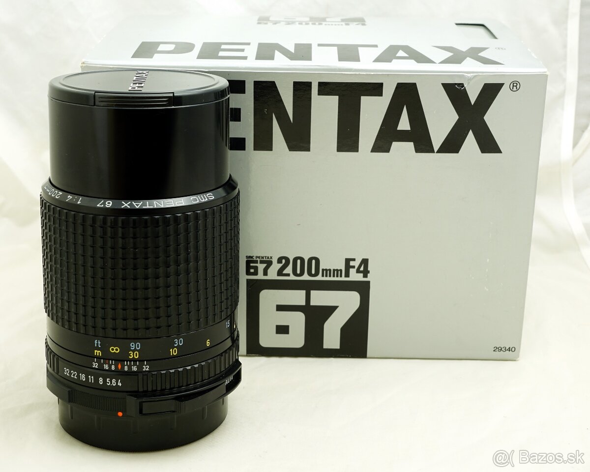 SMC PENTAX 67 1:4 200mm LATE VERSION.