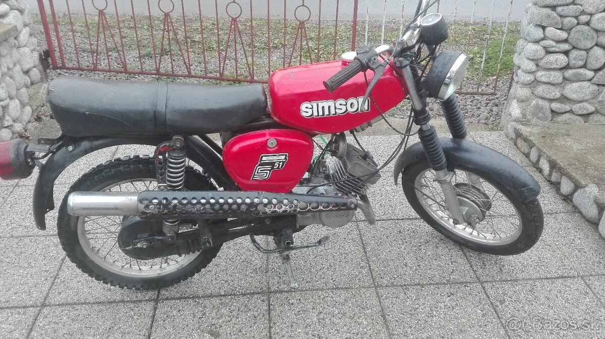 Predám simson s51 enduro