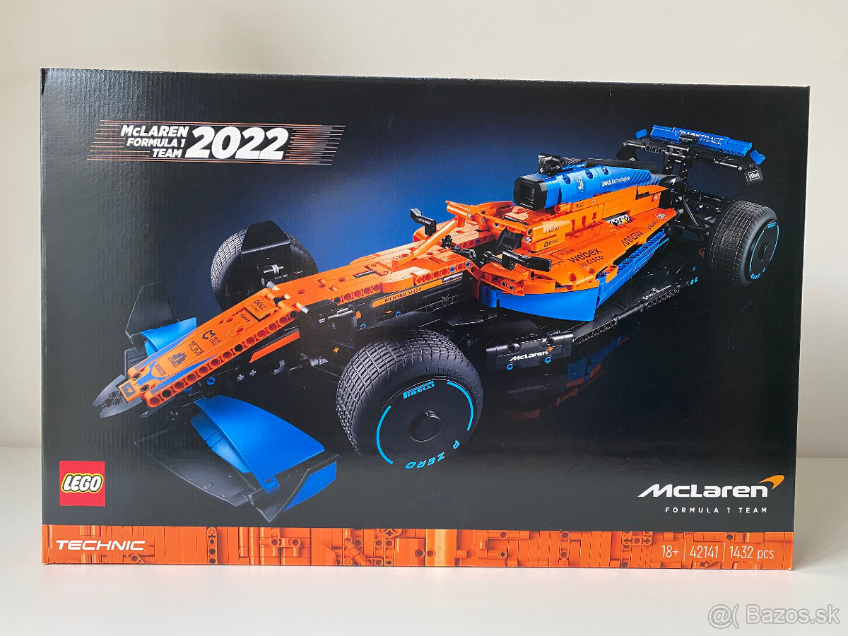 LEGO 42141 McLaren Formula 1™ Team 2022 Pirelli edícia NOVÉ