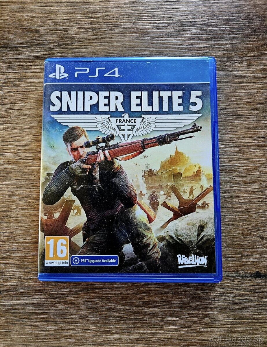 Pradam hru Sniper elite 5 na ps5