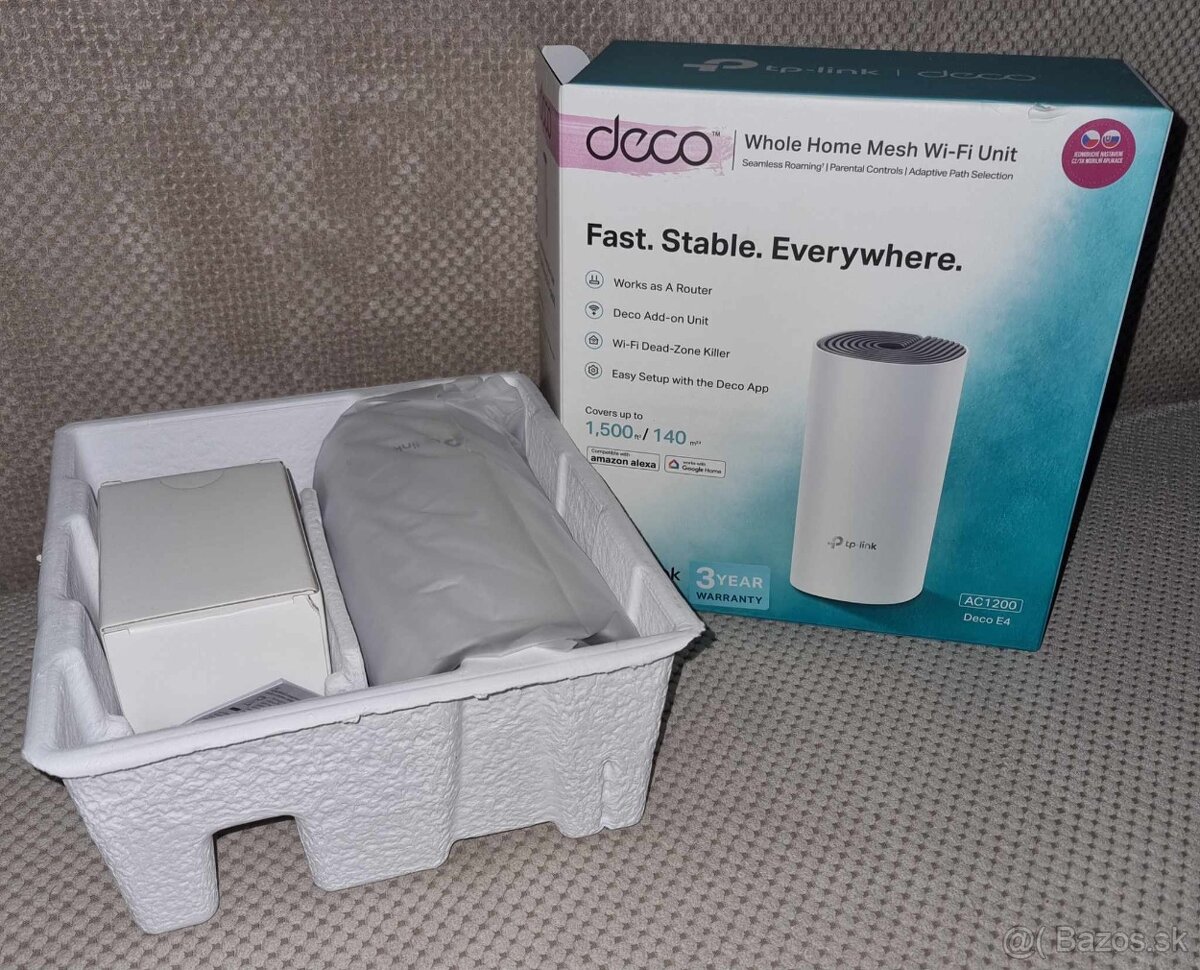 Wifi system MESH TP-Link Deco E4