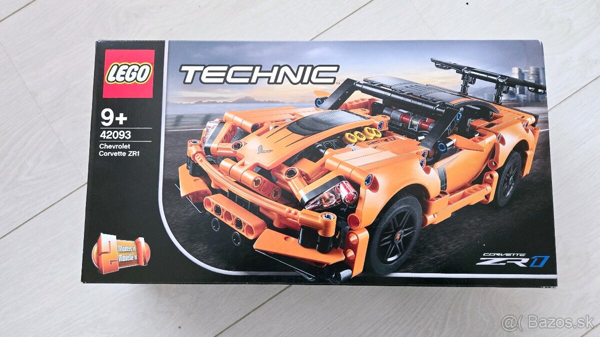 Predám LEGO Technic 42093 - Chevrolet Corvette ZR1 nové