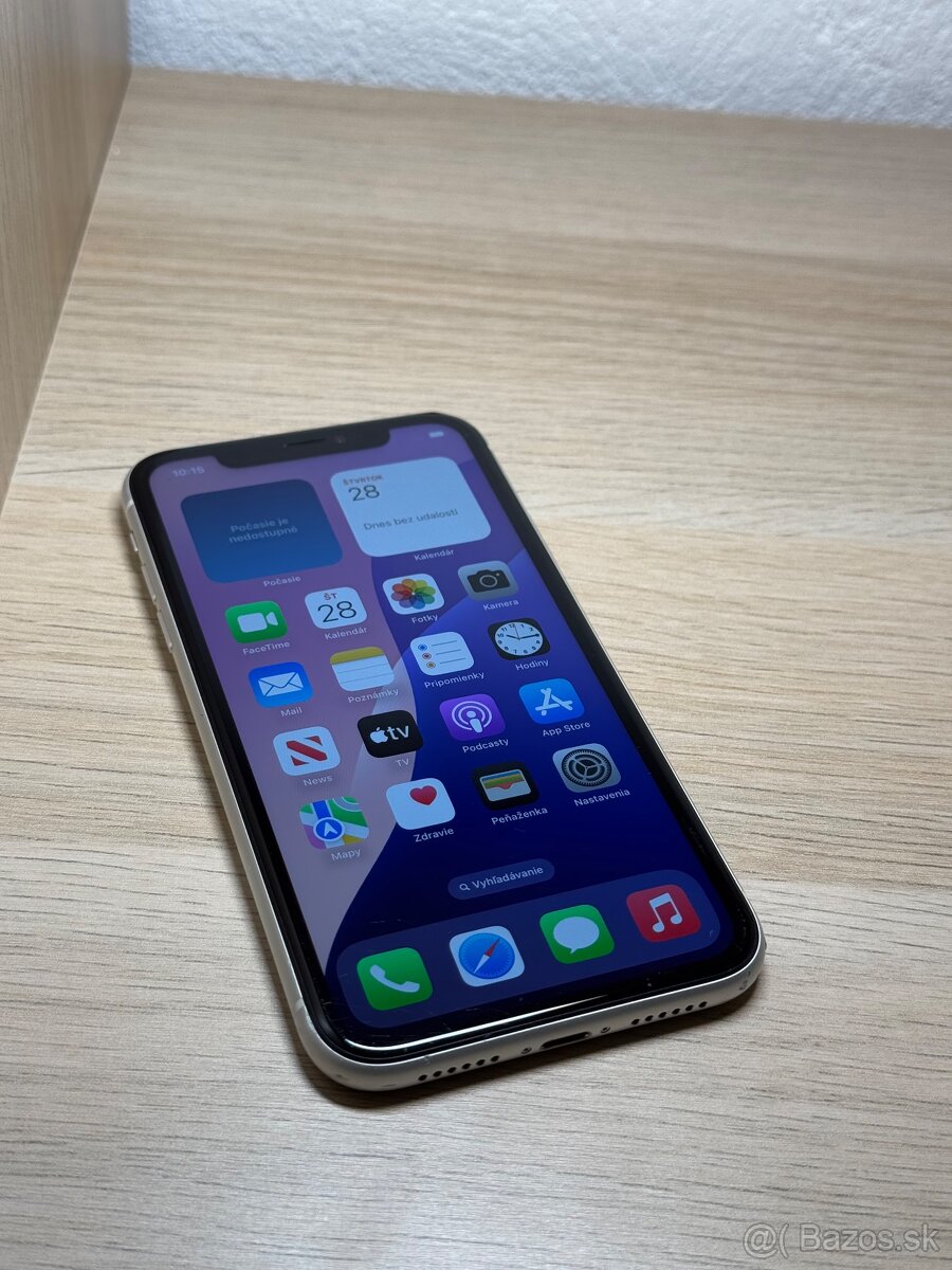 Apple iPhone XR 64GB Biely