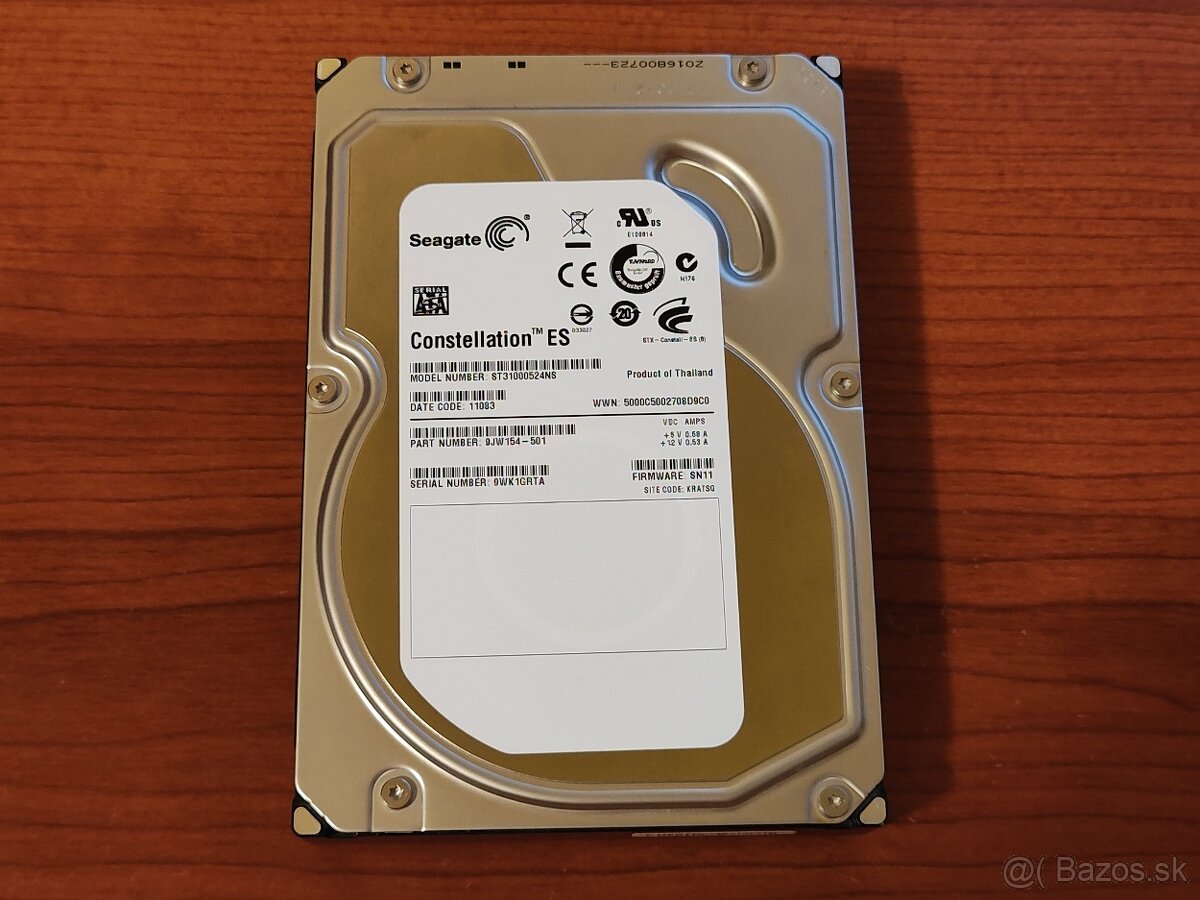 Seagate Constellation ES - ST31000524NS