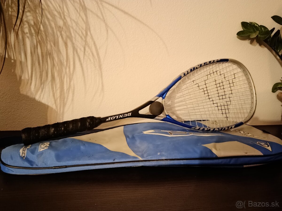 Predám Dunlop squash raketu s obalom