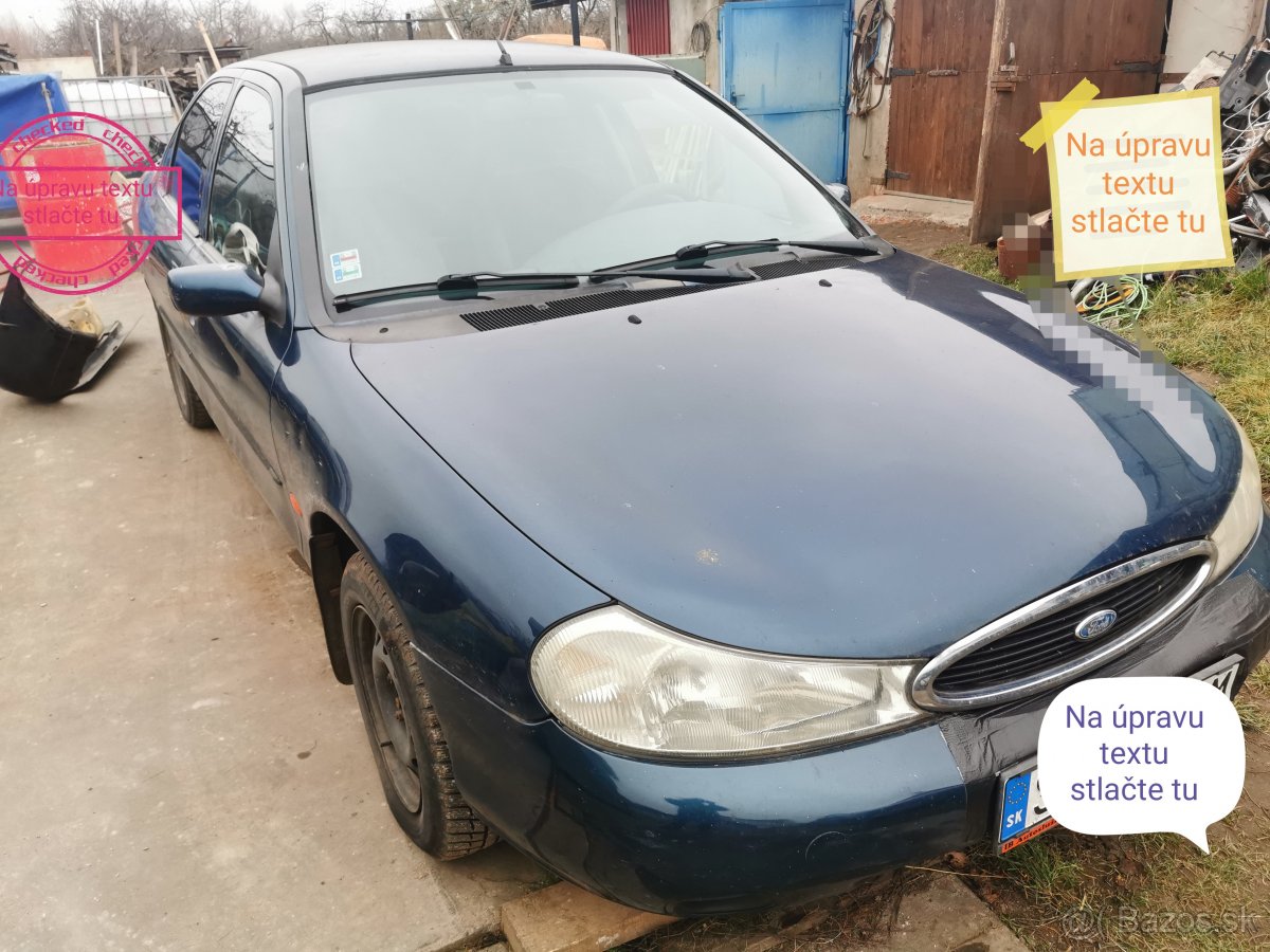 Ford mondeo mk2 2.0 96kw