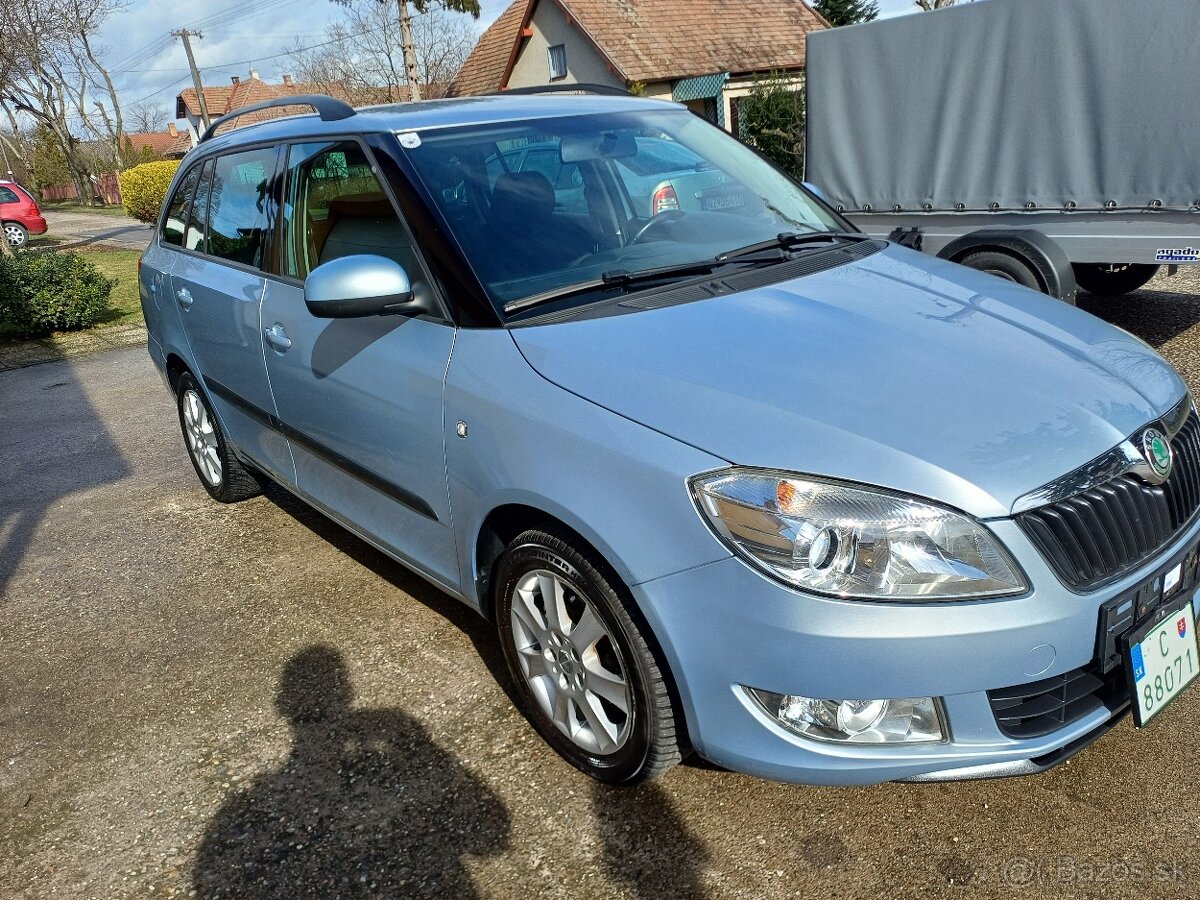 predám Skoda Fabia Combi II--1.2TSI---63Kw-85Ps--r.v.2010