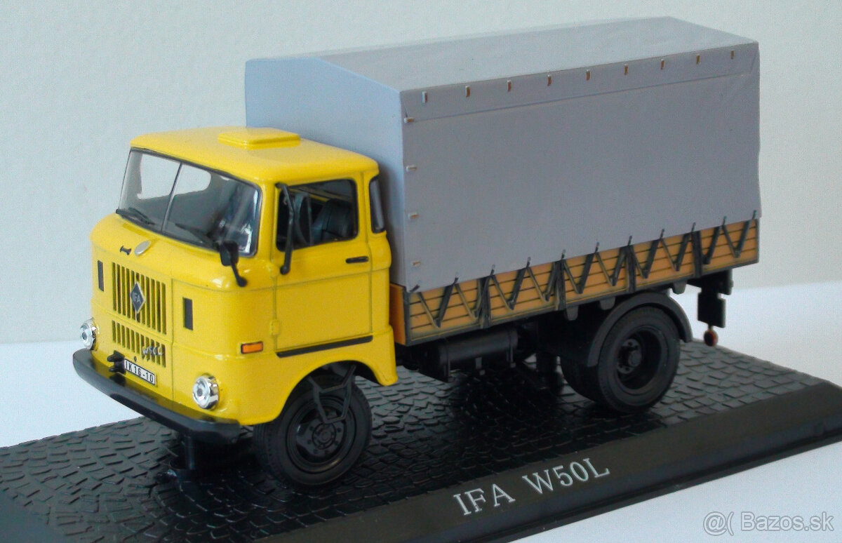 Model IFA W50 L, 1:43, IXO/IST, séria Atlas Editions, nový