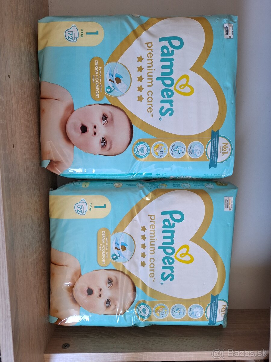 Plienky pampers veľkosť 1