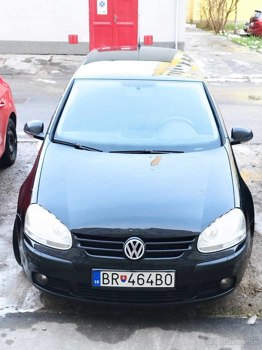 Rezervovaný do 30.11.2024 11:00 hod. Golf 5 1.9tdi 77kw