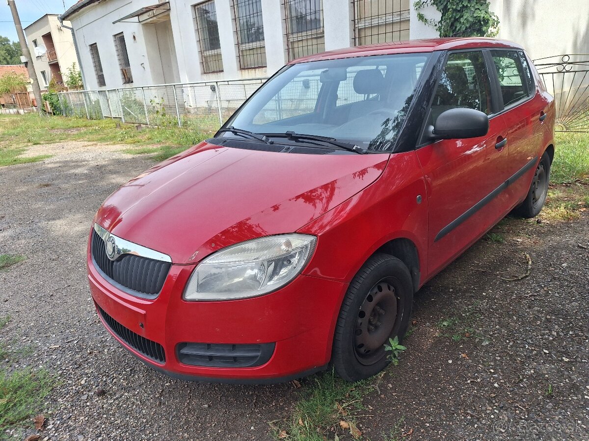 SKODA FABIA II 1,2 BENZÍN ROK 2009