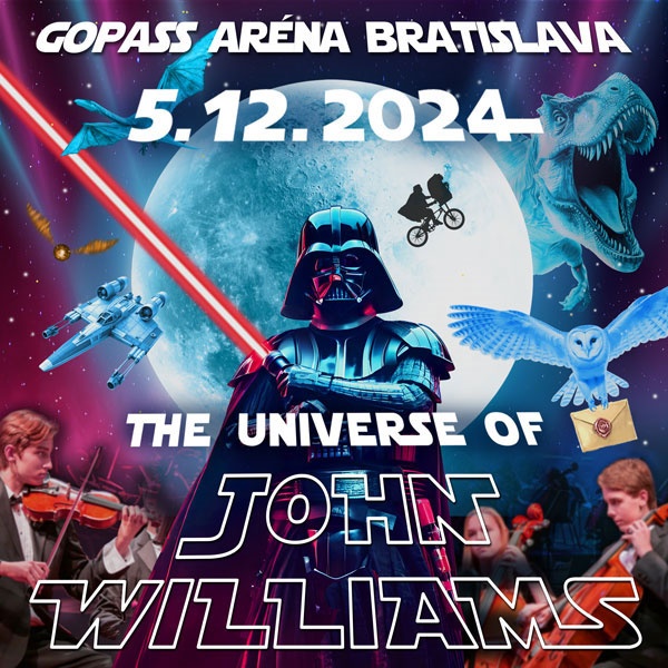 2 lístky -THE UNIVERSE OF JOHN WILLIAMS