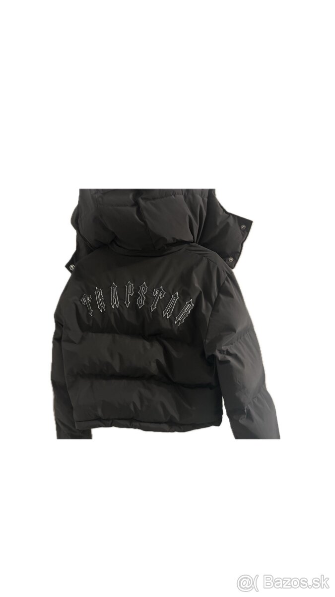 TRAPSTAR WOMEN’S IRONGATE HOODED JACKET – BLACK