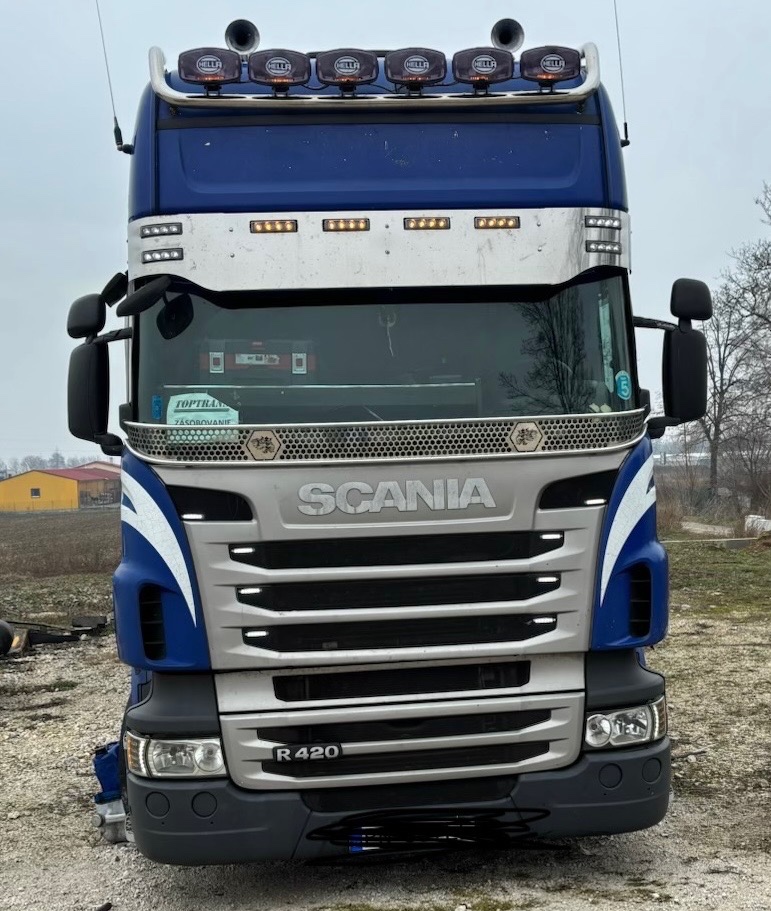 SCANIA R420 kruzkovy tachograf