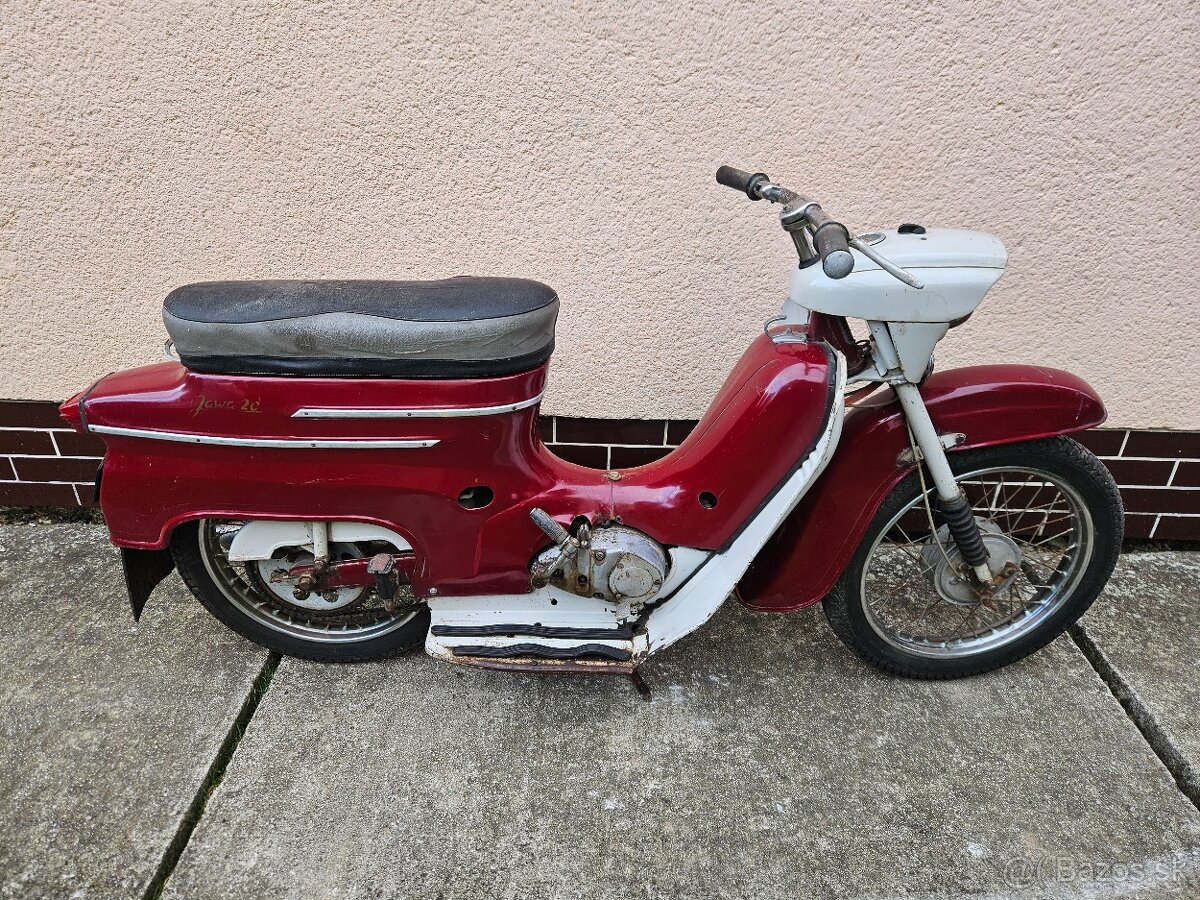 Jawa pionier 20 pôvodný stav rok 1971