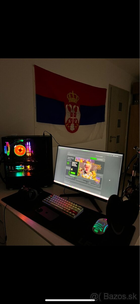 Pc setup na predaj